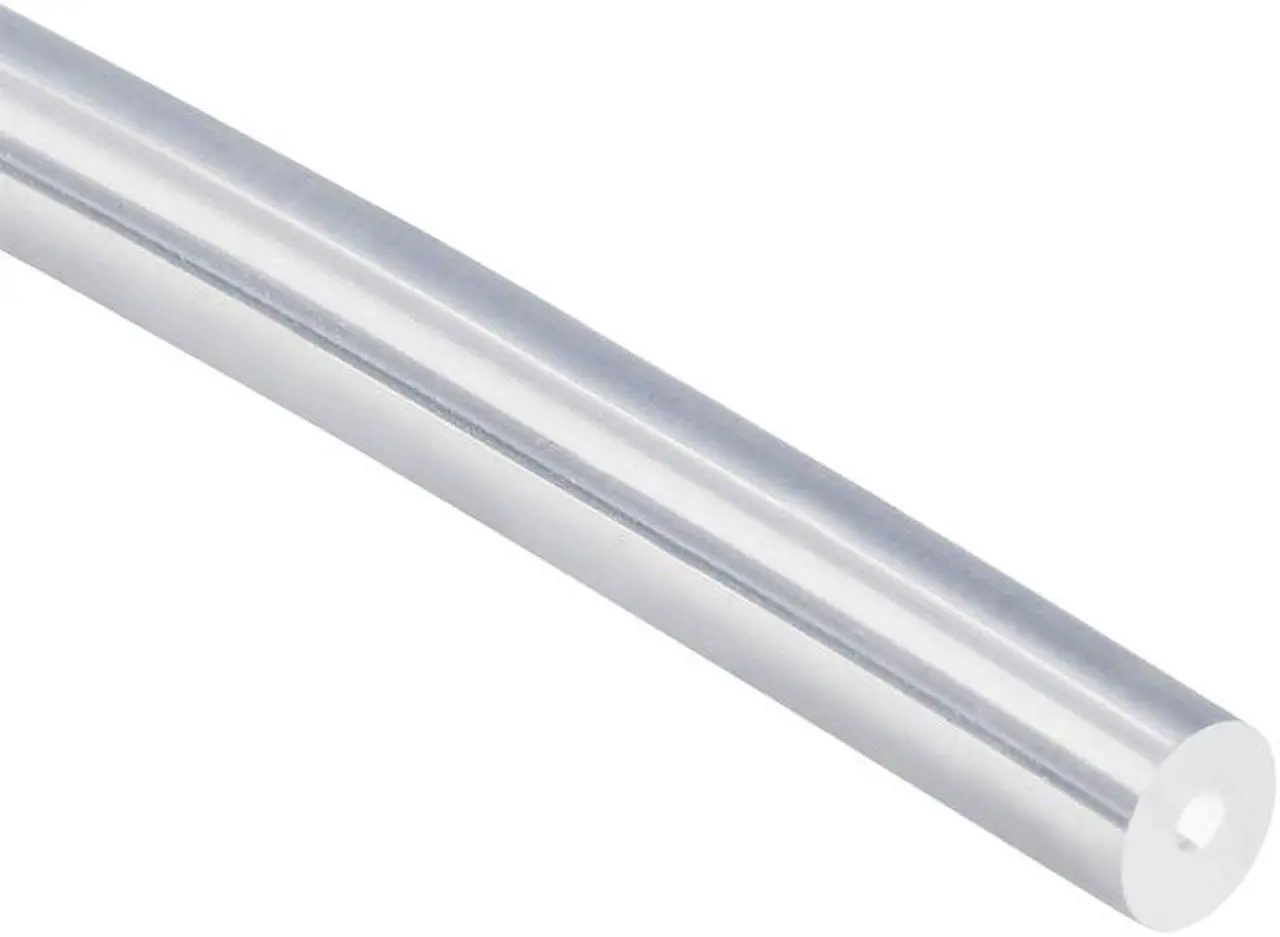Main image of Silicone Tubing 1mm ID X 4mm OD 3.28ft 1m Flexible Silicon Rubber Tube Air Hose Pipe for Pump Transfer Clear
