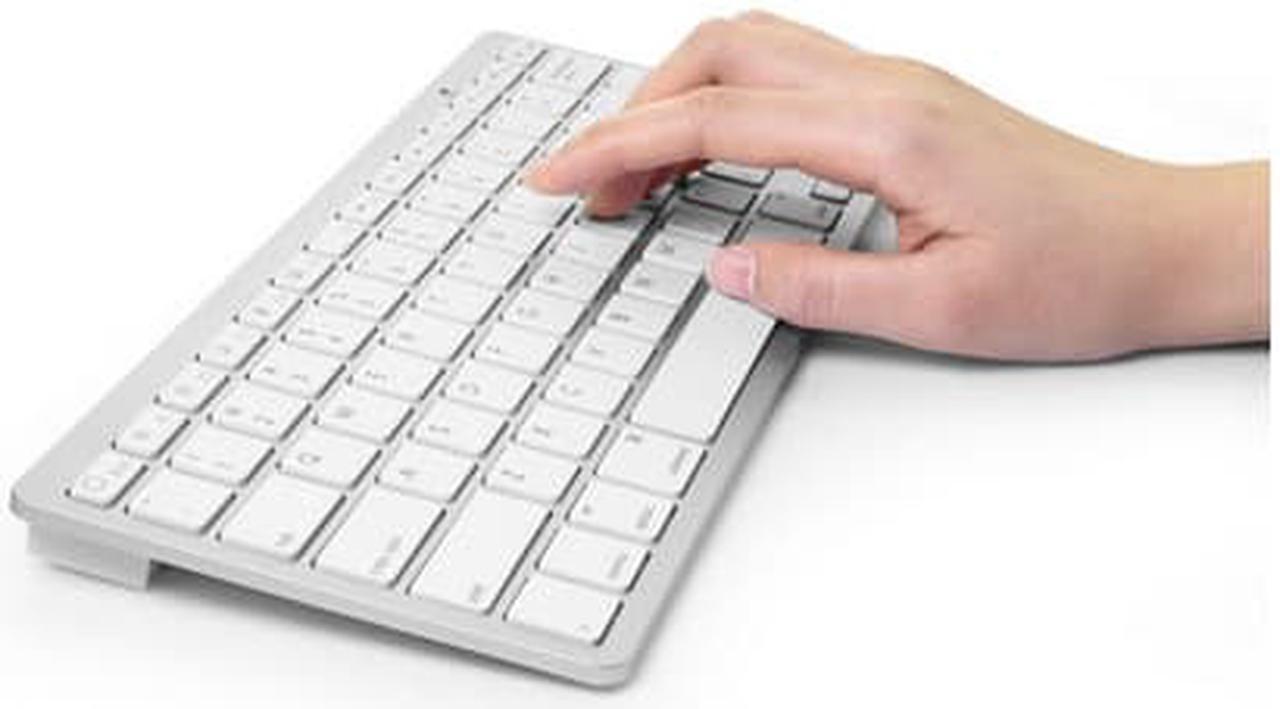 Alt view image 5 of 5 - Anker T300 Ultra-Slim Mini Bluetooth 3.0 Wireless Keyboard for Tablets 98ANSLM78-WBTA