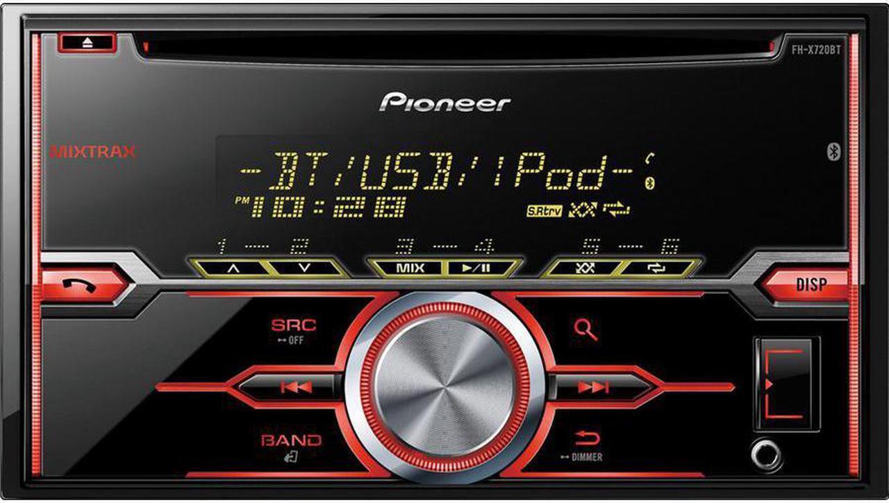 Main image of Pioneer FH-X720BT CD Receiver with Bluetooth