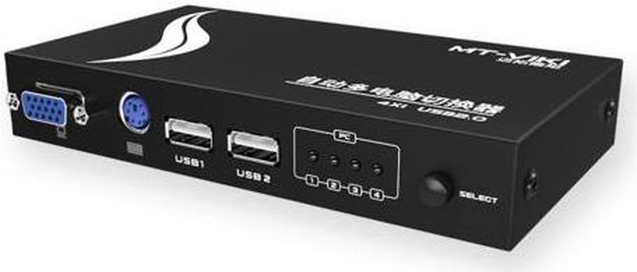 4 ports auto KVM switch USB automatic PC switcher 1 to 4 KVM switcher with PS/2 port MT-471UK-L