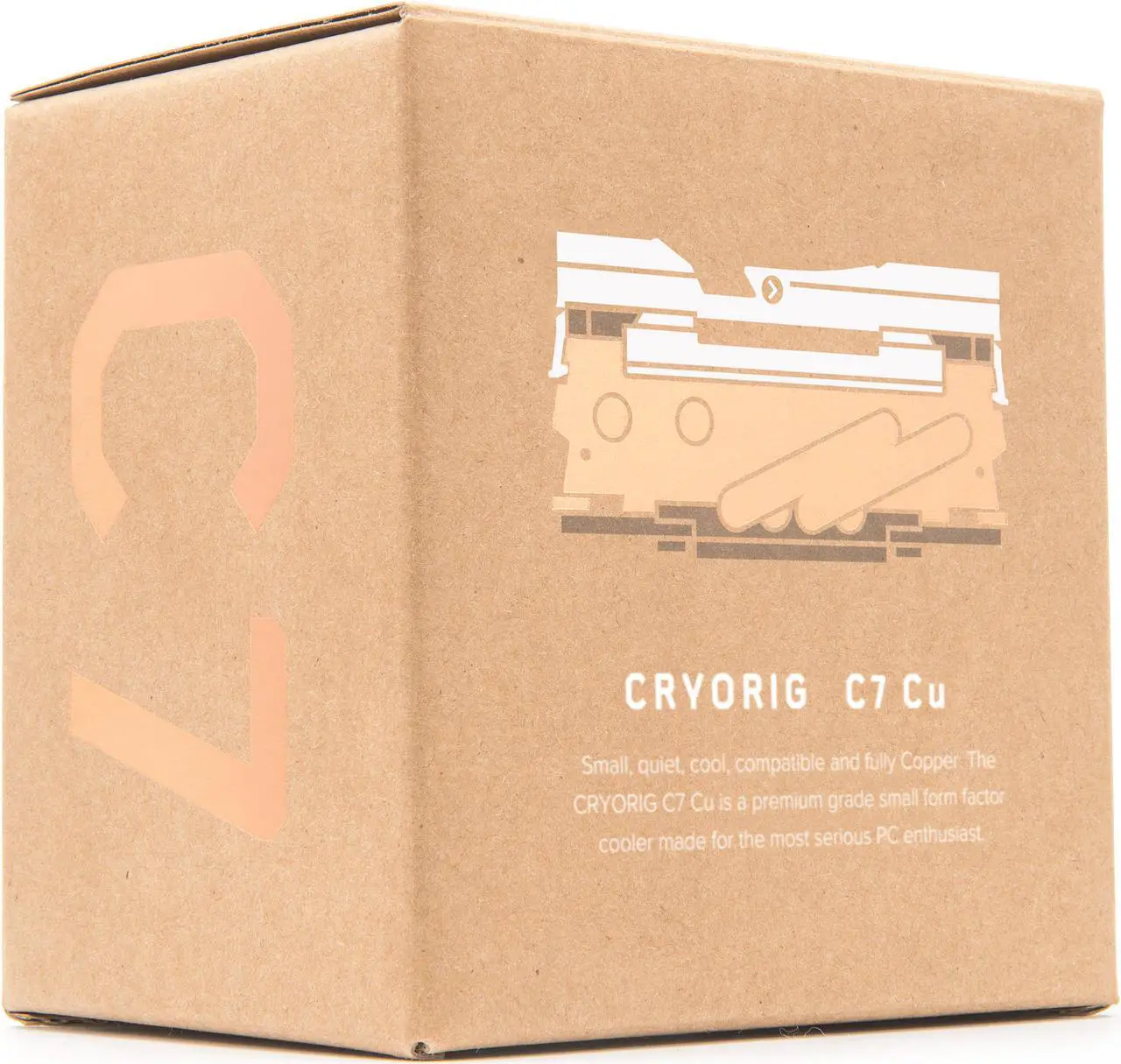 Alt view image 6 of 13 - Cryorig C7 Cu 405 CFM CPU Cooler