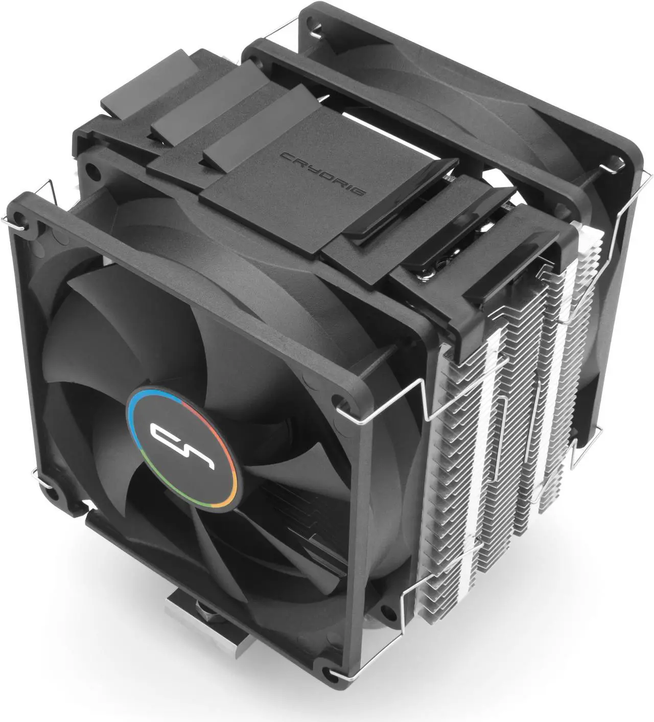 Alt view image 2 of 13 - CRYORIG M9 Plus Dual Tower Cooler for Intel CPUs