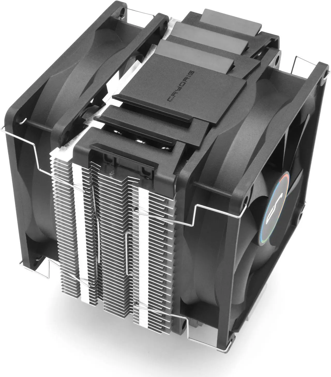 Alt view image 4 of 13 - CRYORIG M9 Plus Dual Tower Cooler for Intel CPUs