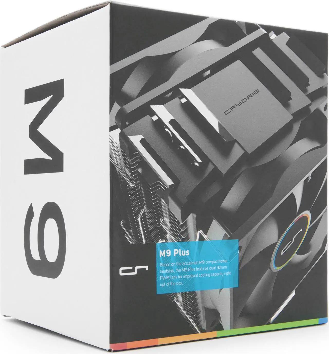 Alt view image 6 of 13 - CRYORIG M9 Plus Dual Tower Cooler for Intel CPUs