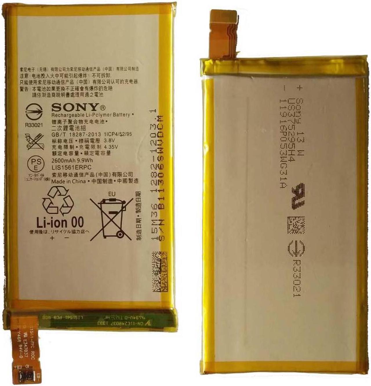 3.8V 2600mAh 9.9Wh LIS1561ERPC Li-ion Battery Replacement with Flex Cable For Sony Xperia Z3 mini