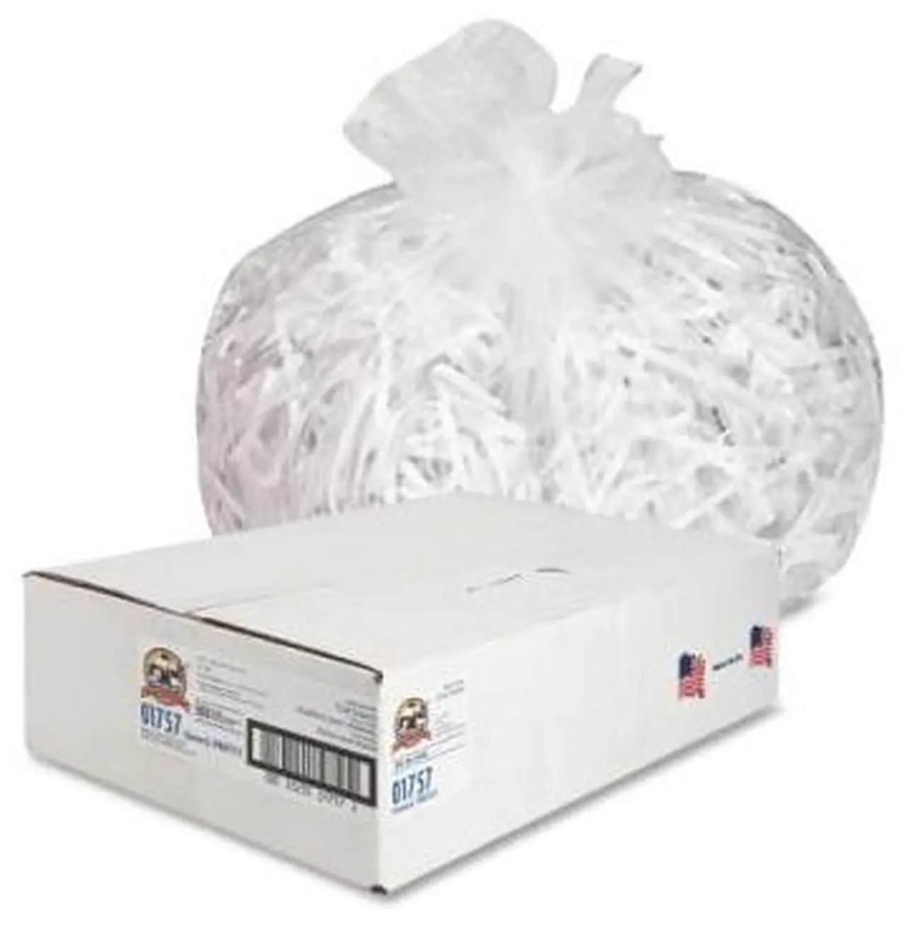 Main image of Genuine Joe High Density Can Liners 31-33 Gal 33"X40" 500/CT CL 01757