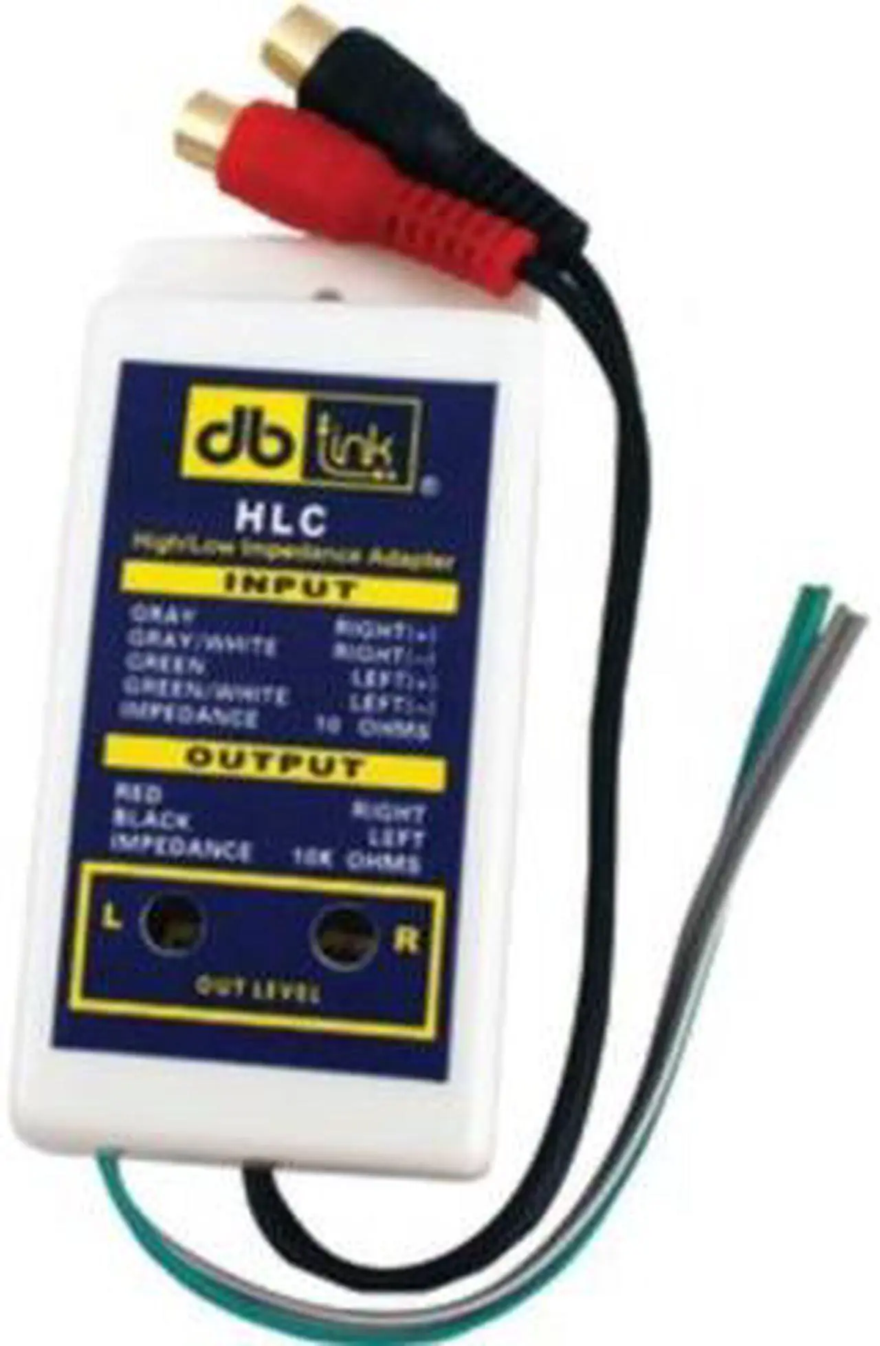 Alt view image 16 of 18 - DB LINK HLCB High/Low Converters with Adjustable Output Level, 10 pk