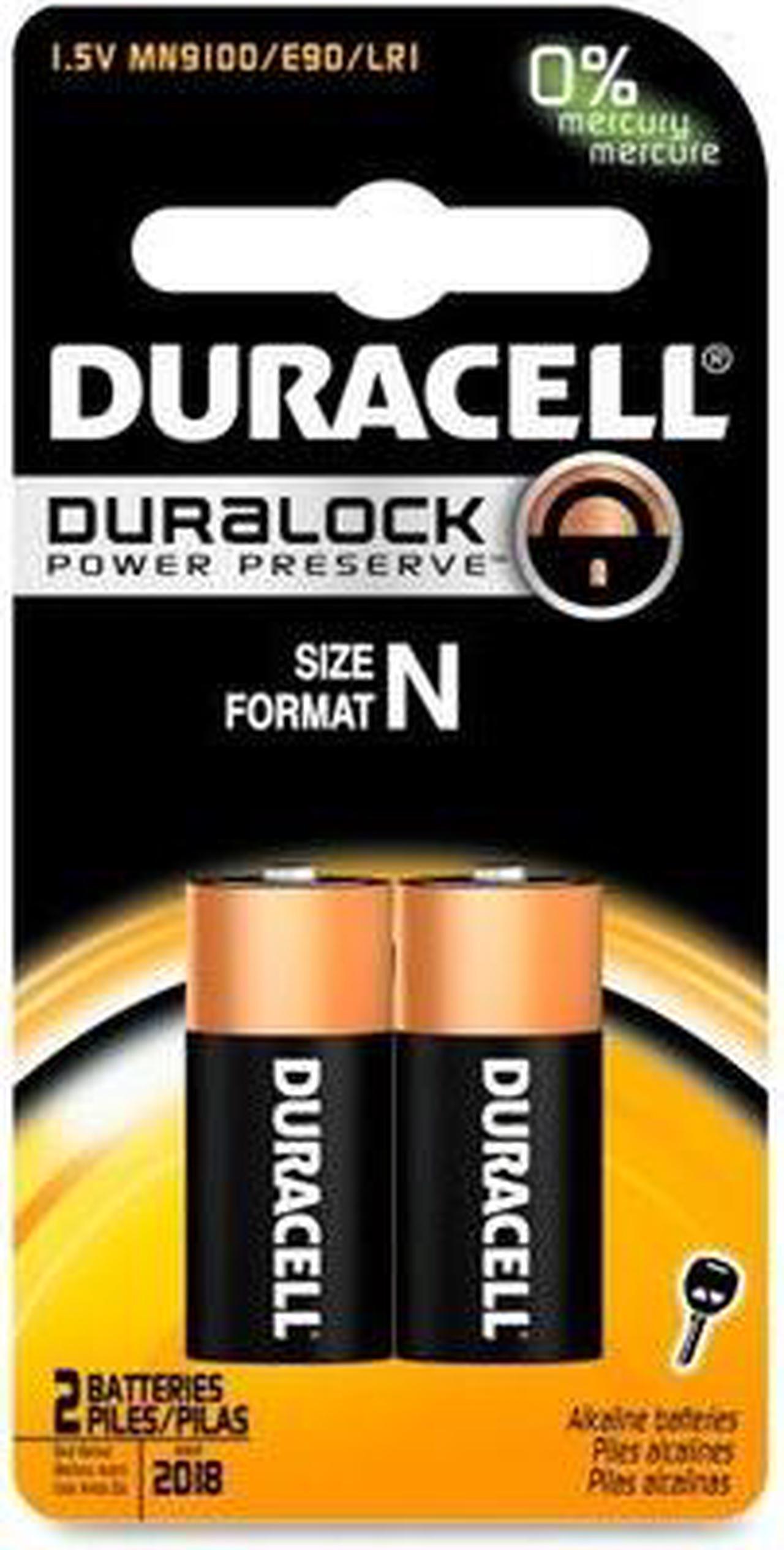 Alt view image 4 of 17 - Duracell N Alkaline Batteries 2/Pack (MN9100B2PK) 275974