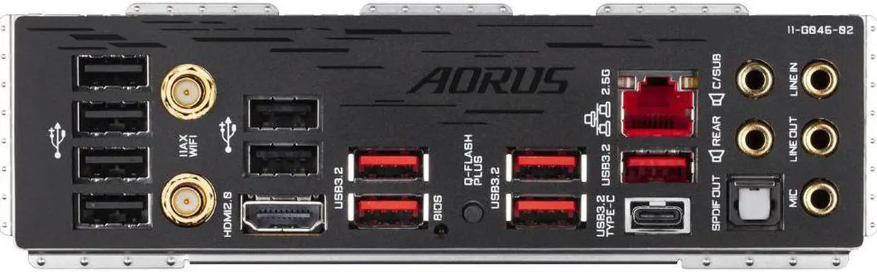 Alt view image 5 of 5 - Gigabyte B550 Aorus Master AMD B550 Socket AM4 ATX Motherboard
