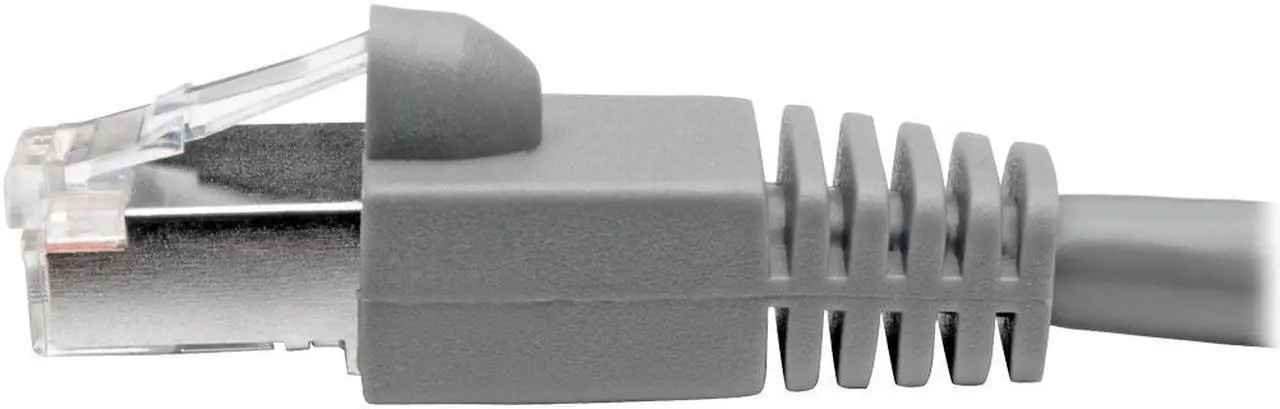 Alt view image 12 of 20 - Tripp Lite N262-010-GY Cat6A 10G-Certified Snagless Shielded Stp Network Patch Cable (Rj45 M/M) , Poe, Gray, 10 Ft. - Patch Cable (Dte) - Rj-45 (M) To Rj-45 (M) - 10 Ft - Stp - Cat 6A - Ieee 802.3Af