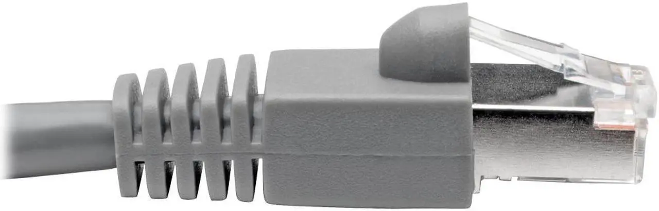 Alt view image 10 of 20 - Tripp Lite N262-010-GY Cat6A 10G-Certified Snagless Shielded Stp Network Patch Cable (Rj45 M/M) , Poe, Gray, 10 Ft. - Patch Cable (Dte) - Rj-45 (M) To Rj-45 (M) - 10 Ft - Stp - Cat 6A - Ieee 802.3Af