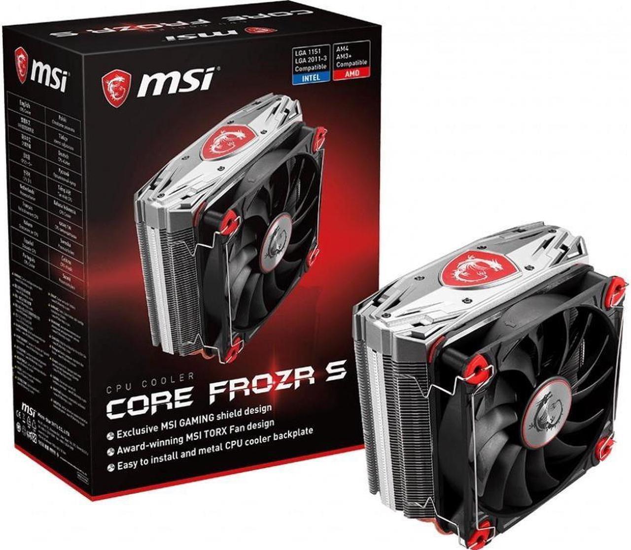Alt view image 5 of 8 - MSI - COREFROZRS - MSI Core Frozr S - Processor cooler - (for: LGA775, LGA1156, AM2, AM2+, LGA1366, AM3, LGA1155, AM3+,