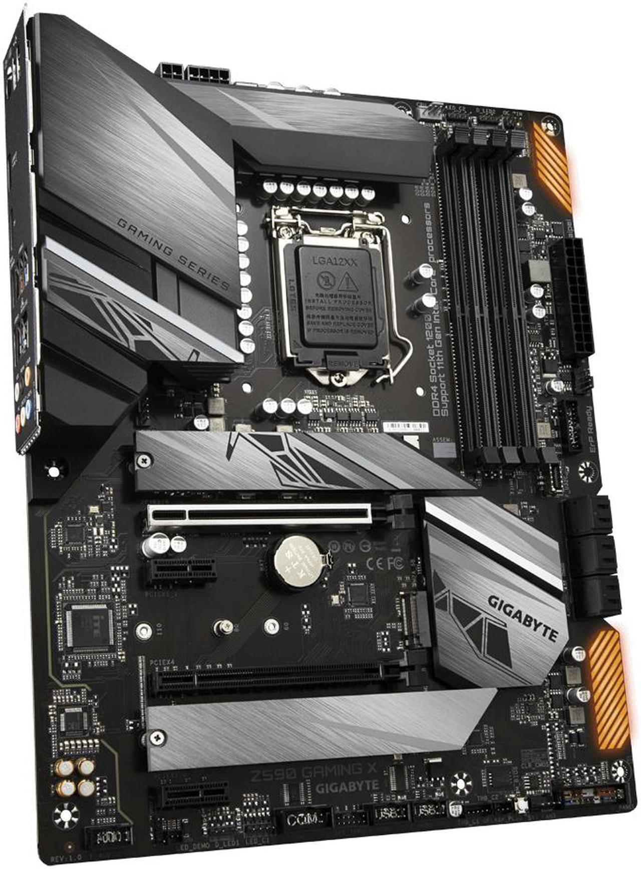 Gigabyte Z590 GAMING X Intel Z590 Express LGA 1200 ATX DDR4-SDRAM Motherboard