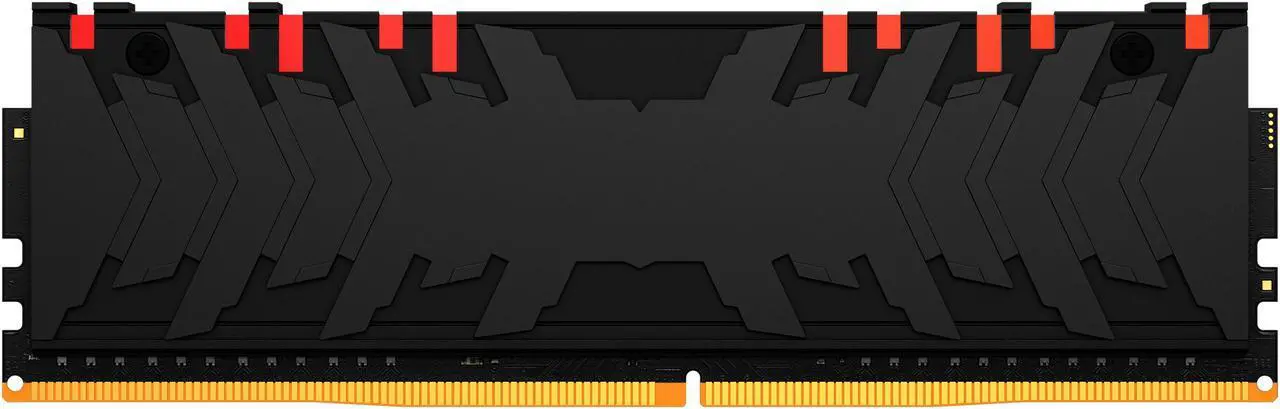 Alt view image 3 of 15 - Kingston FURY Renegade RGB 8GB 3600MHz DDR4 Single Memory Module (1 x 8GB) KF436C16RBA/8