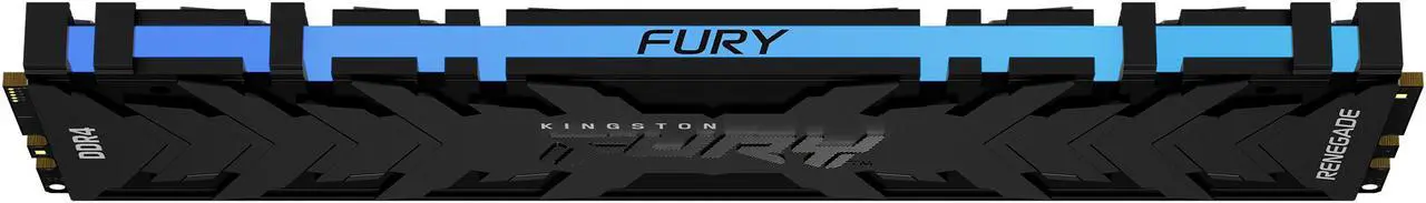 Alt view image 5 of 15 - Kingston FURY Renegade RGB 8GB 3600MHz DDR4 Single Memory Module (1 x 8GB) KF436C16RBA/8