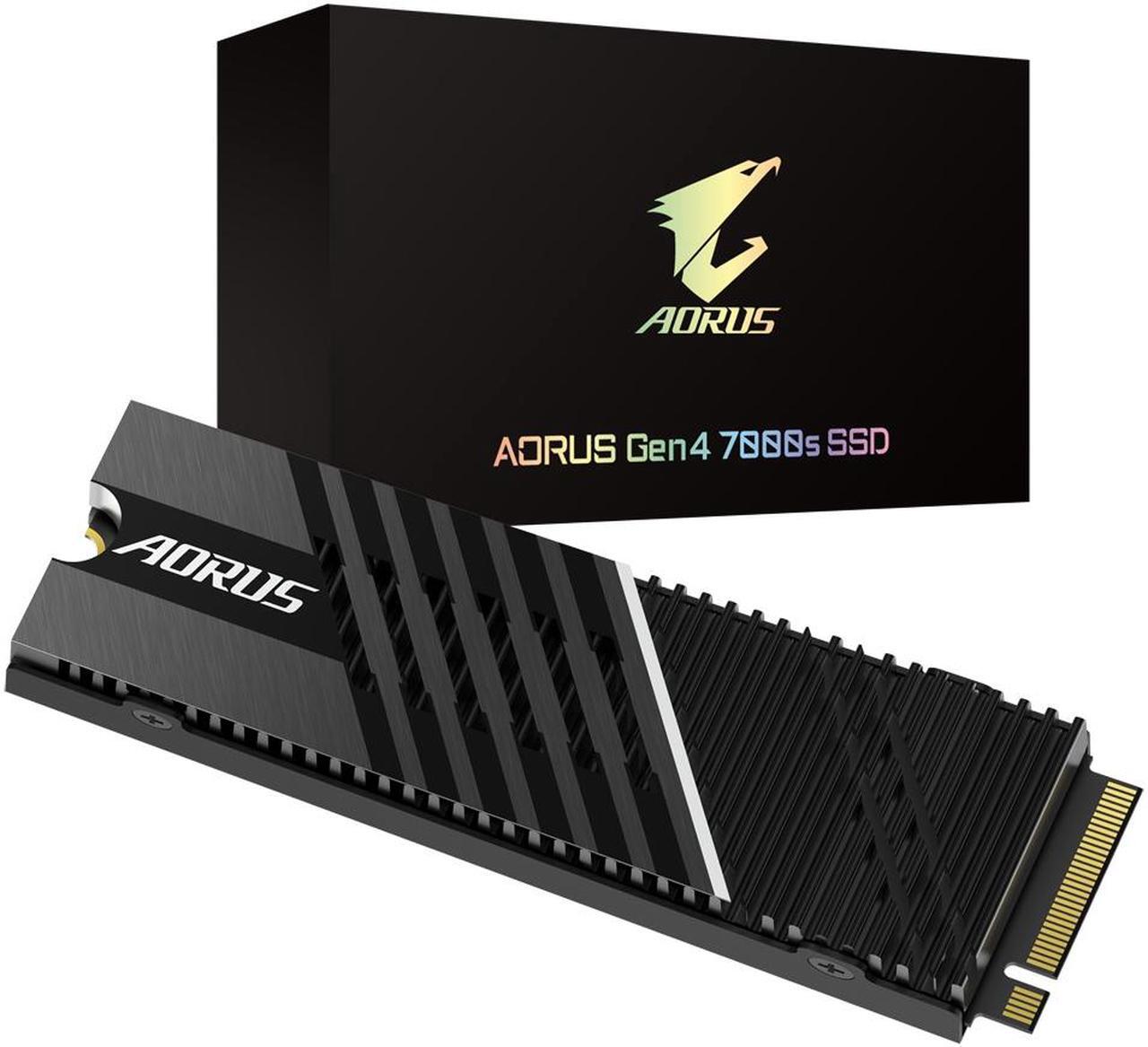 Main image of GIGABYTE AORUS Gen4 7000s M.2 2280 1TB PCI-Express 4.0 x4, NVMe 1.4 3D TLC Internal Solid State Drive (SSD) GP-AG70S1TB