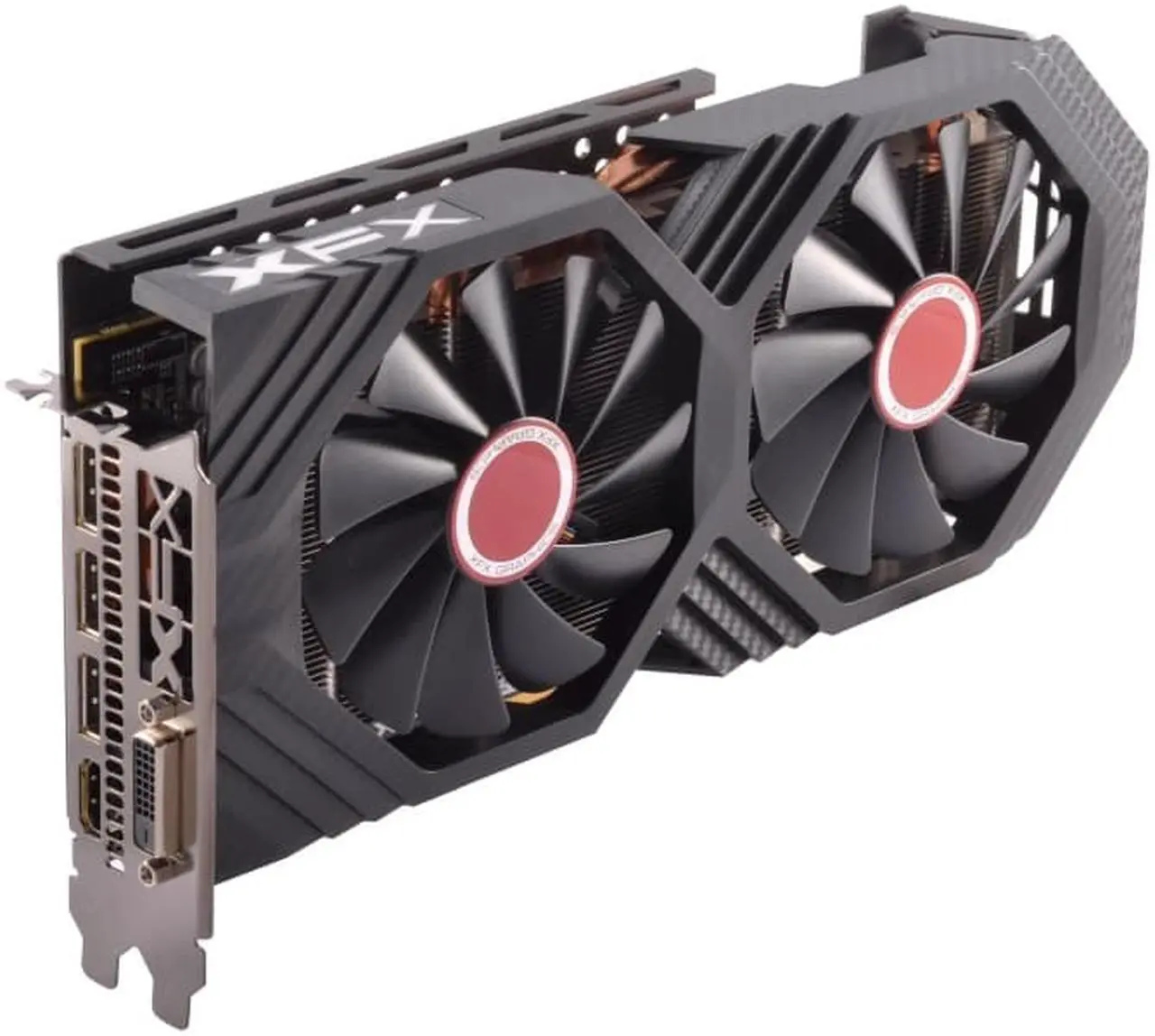 Alt view image 8 of 16 - XFX Radeon RX 580 8GB DDR5 PCI Express 3.0 CrossFireX Support Graphics Card RX-580P8DFD6