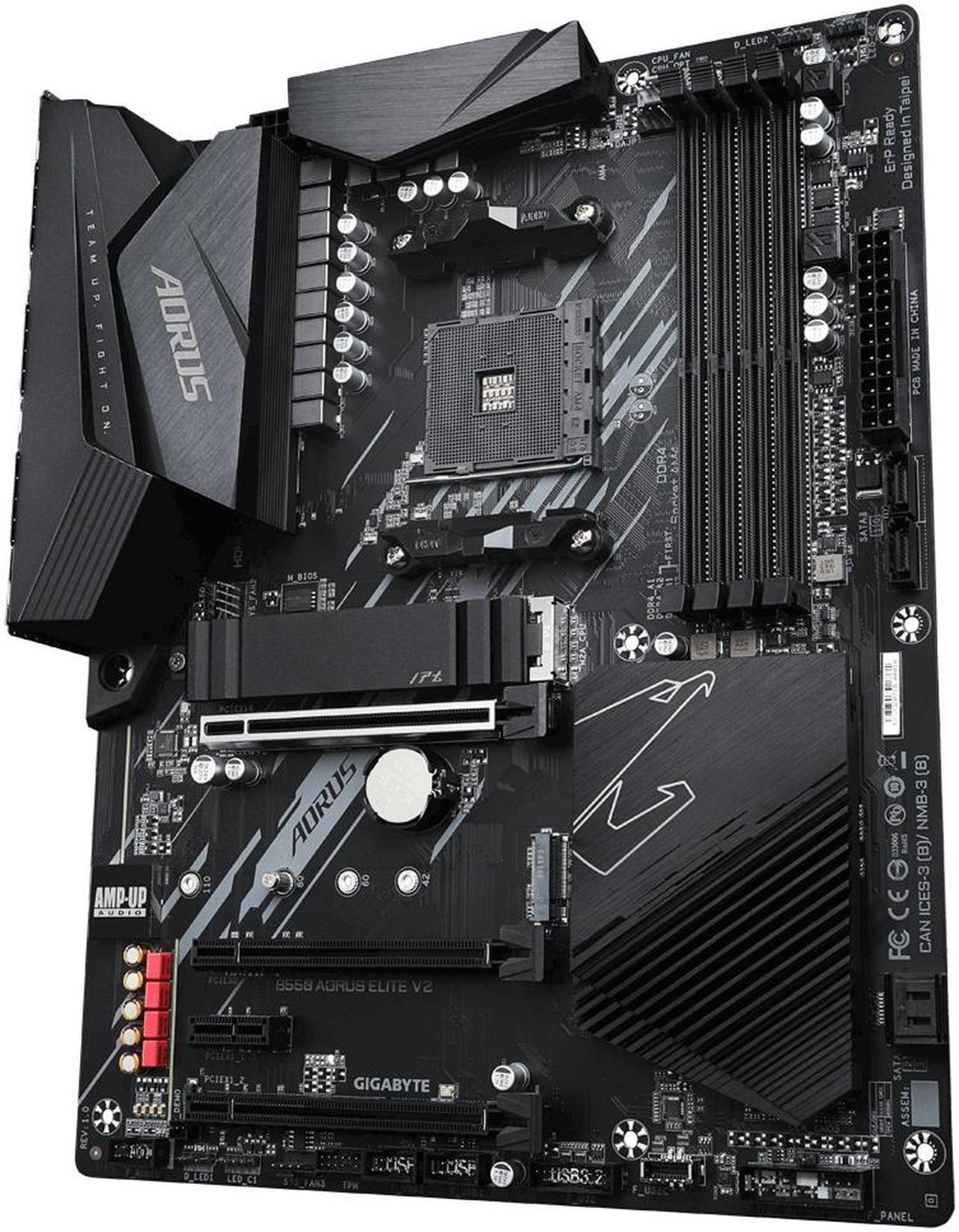 GIGABYTE B550 AORUS ELITE V2 AM4 AMD B550 SATA 6Gb/s ATX AMD Motherboard