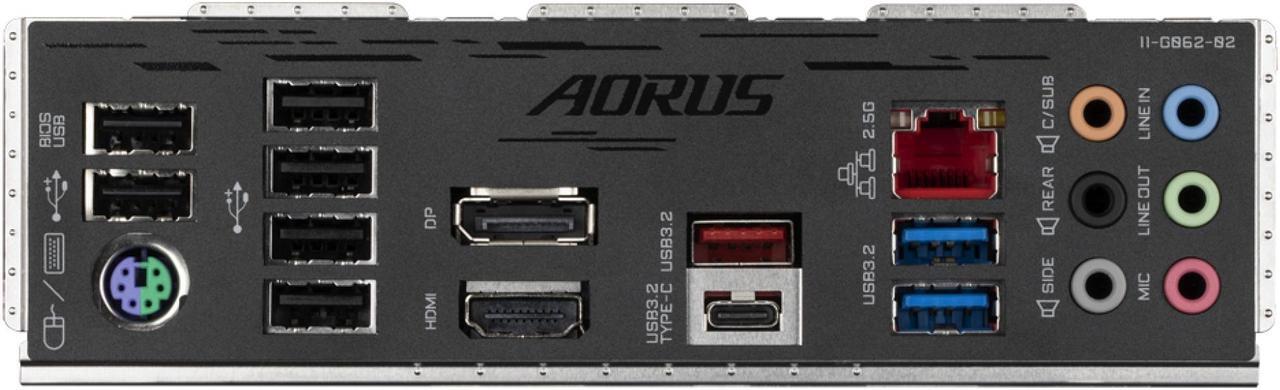 Alt view image 4 of 5 - GIGABYTE AORUS B560M AORUS ELITE LGA 1200 Intel B560 SATA 6Gb/s Micro ATX Intel Motherboard