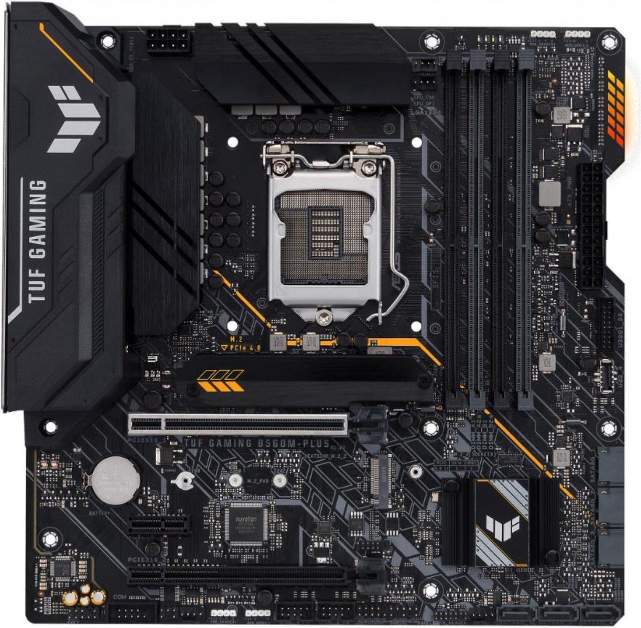 ASUS TUF GAMING B560M-PLUS LGA 1200 Intel B560 SATA 6Gb/s Micro ATX Intel Motherboard