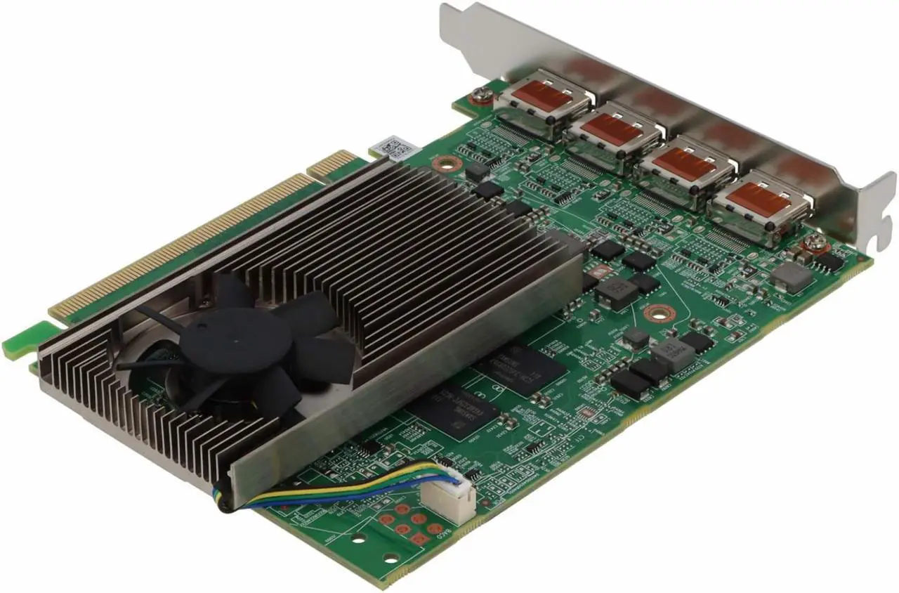 Alt view image 16 of 20 - VisionTek AMD Radeon RX 550 4GB GDDR5 4xDisplayPort Graphics Card 901458