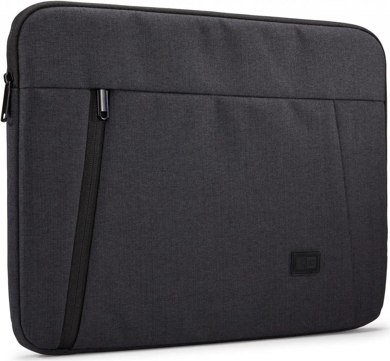 Alt view image 14 of 20 - Case Logic Huxton Carrying Case (Sleeve) for 15.6" Notebook - Black - Polyester - 11.6" Height x 15.7" Width x 1.2" Depth