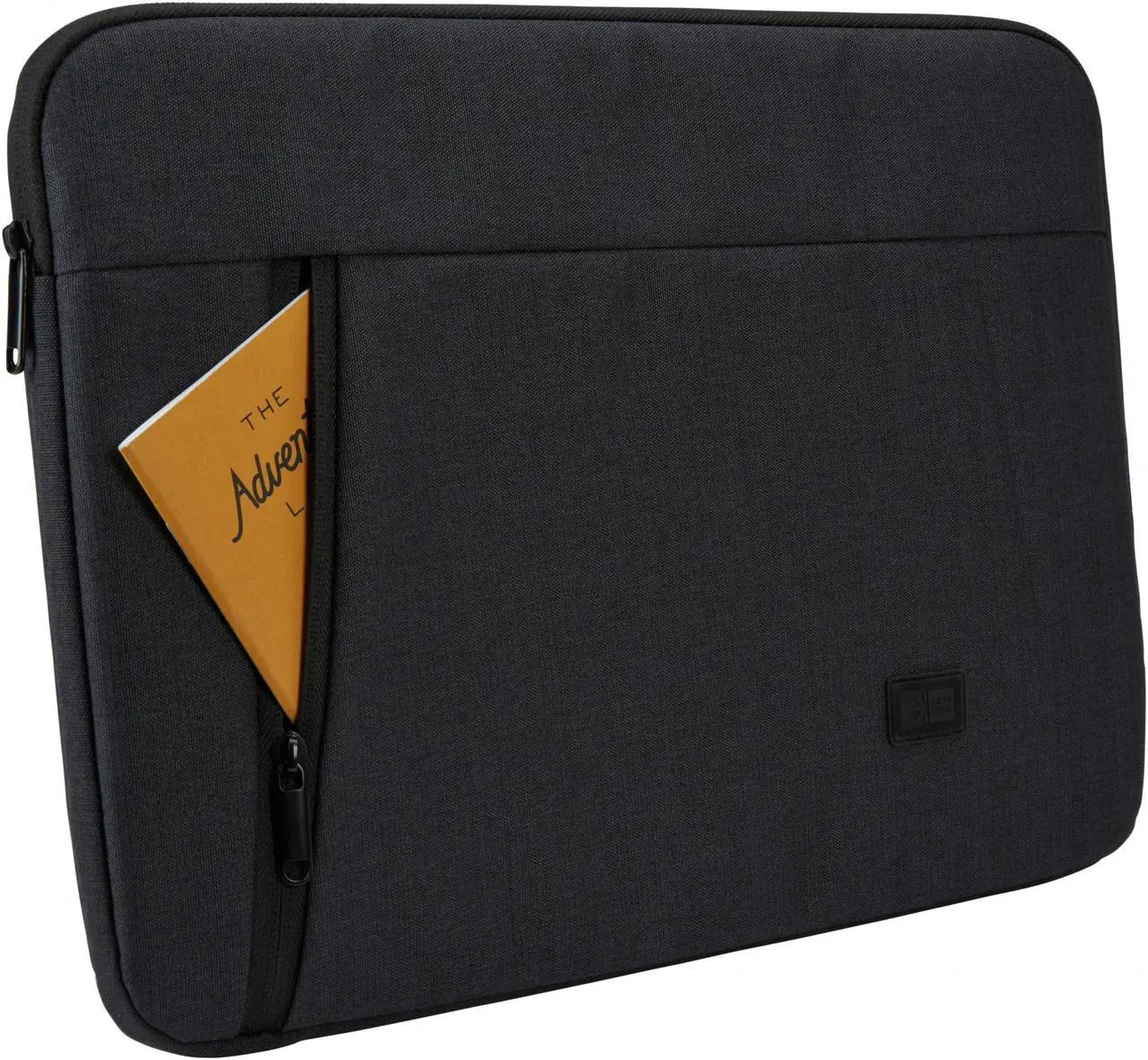Alt view image 18 of 20 - Case Logic Huxton Carrying Case (Sleeve) for 15.6" Notebook - Black - Polyester - 11.6" Height x 15.7" Width x 1.2" Depth