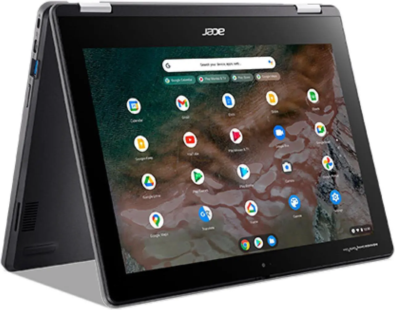 Alt view image 17 of 20 - Acer Chromebook Spin 512 R853TA R853TA-P3R1 12" Touchscreen 2 in 1 Chromebook - HD+ - 1366 x 912 - Intel Pentium Silver N6000 Quad-core (4 Core) 1.10 GHz - 8 GB RAM - 64 GB Flash Memory - Chrome