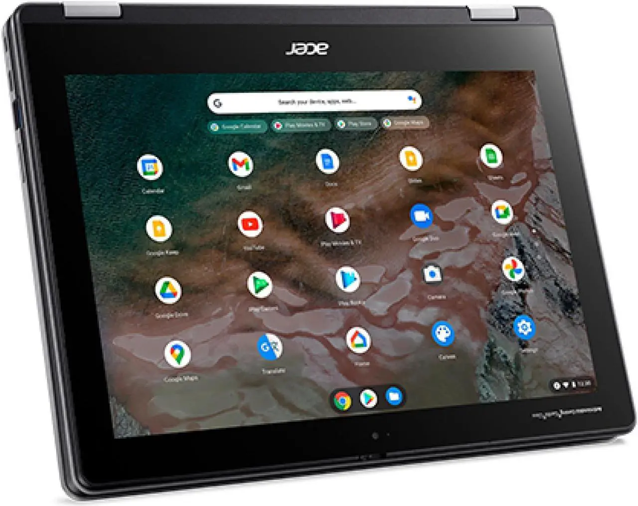 Alt view image 18 of 20 - Acer Chromebook Spin 512 R853TA R853TA-P3R1 12" Touchscreen 2 in 1 Chromebook - HD+ - 1366 x 912 - Intel Pentium Silver N6000 Quad-core (4 Core) 1.10 GHz - 8 GB RAM - 64 GB Flash Memory - Chrome