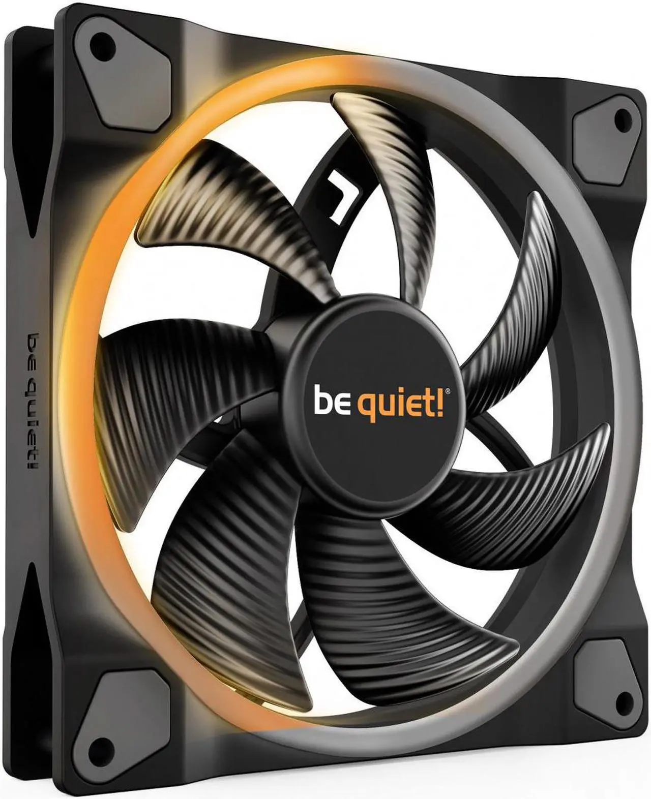 Alt view image 6 of 6 - be quiet! Light Wings 140mm PWM Premium Low Noise ARGB Cooling Fan | 4-Pin | Black | BL074
