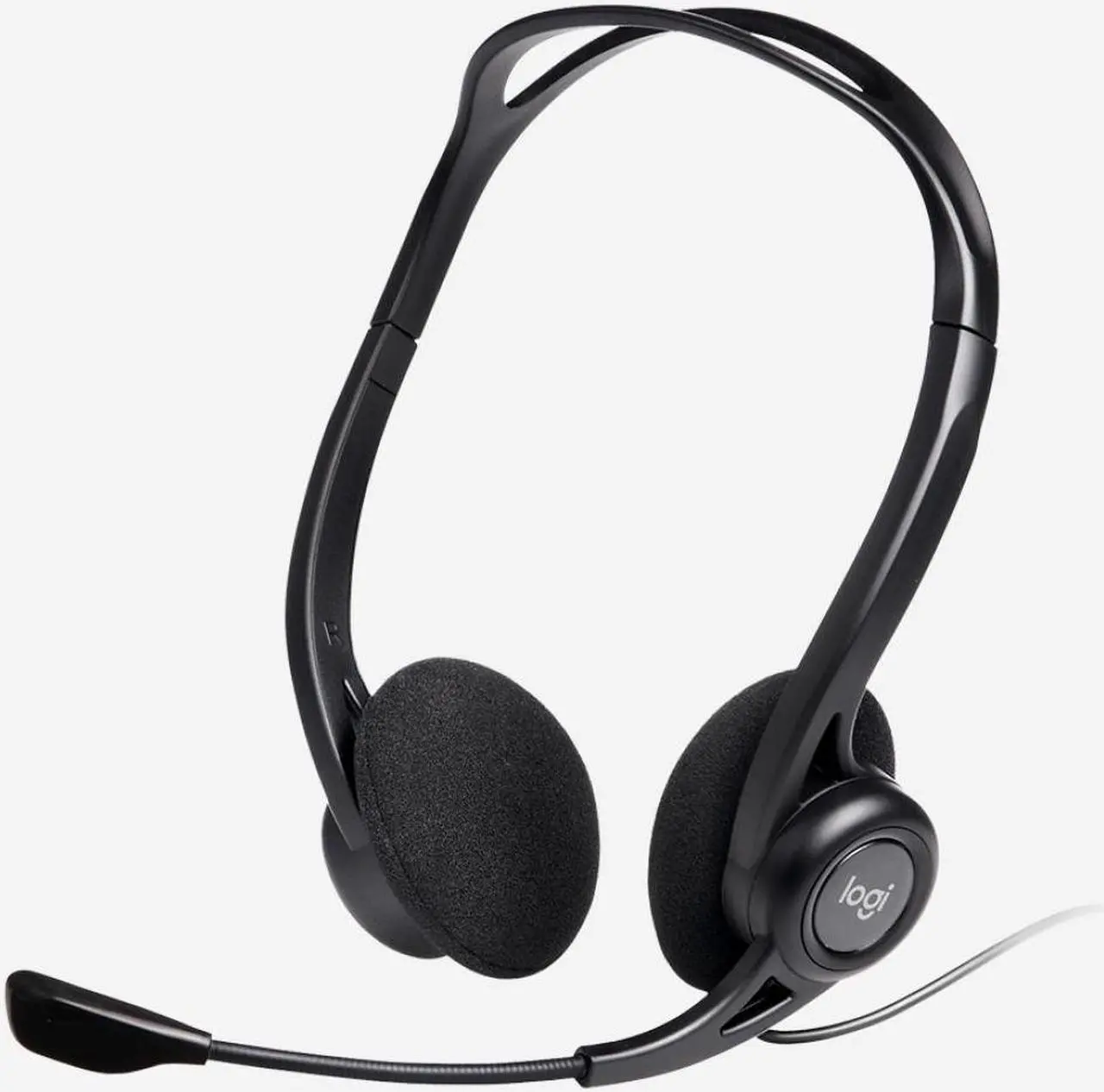 Alt view image 7 of 15 - Logitech 960 USB Headset 981000836