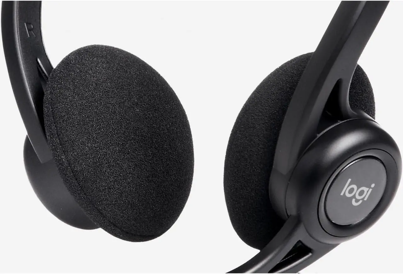 Alt view image 8 of 15 - Logitech 960 USB Headset 981000836
