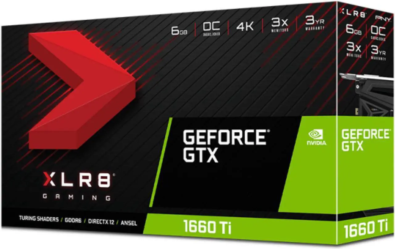 Alt view image 12 of 13 - pny geforce gtx 1660 ti 6gb graphics card