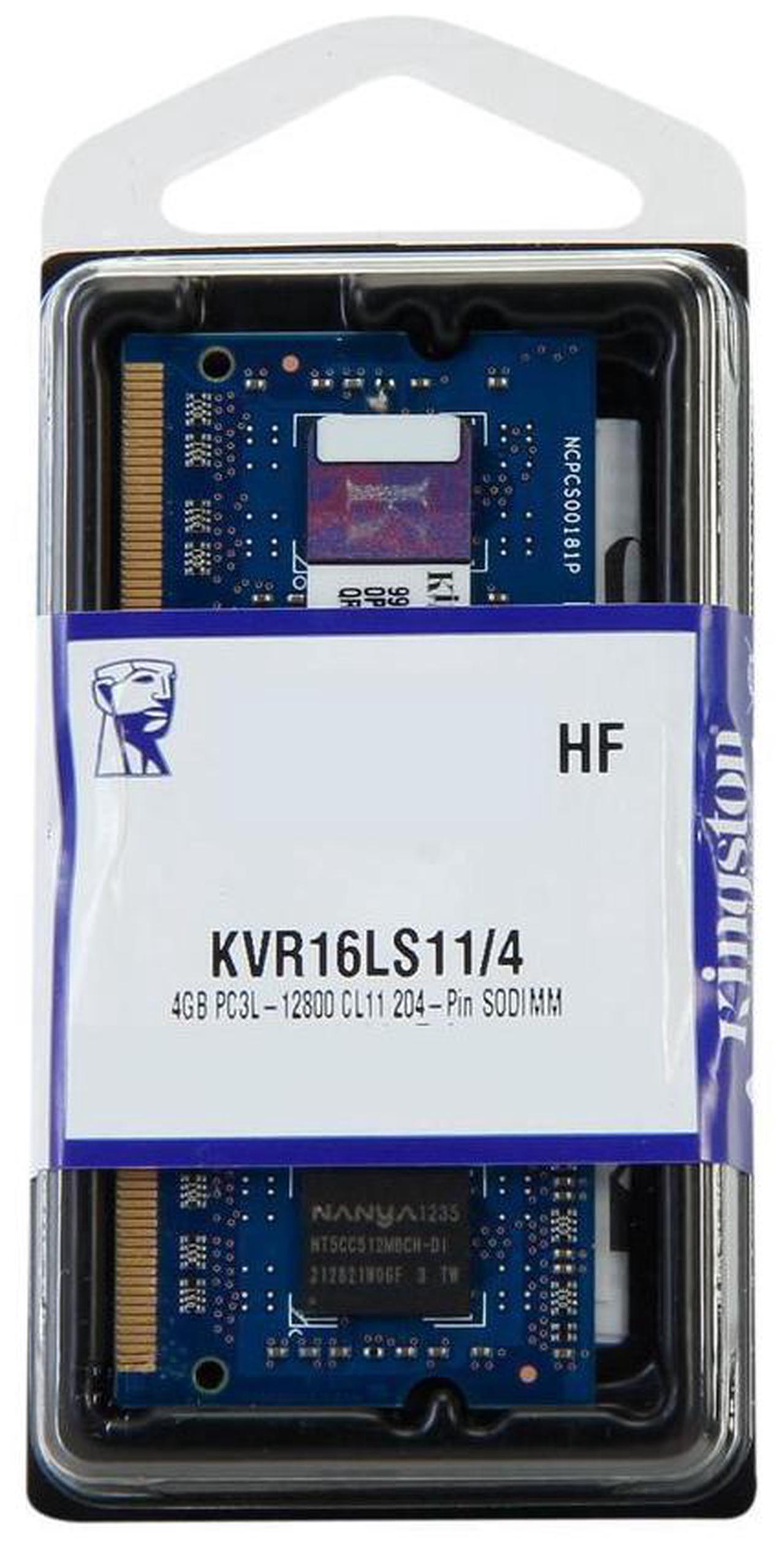 Alt view image 5 of 5 - Kingston KVR16LS11/4BK 4Gb 1600Mhz Ddr3L Non-Ecc Cl11 Sodimm 1.35V 50-Unit Increments