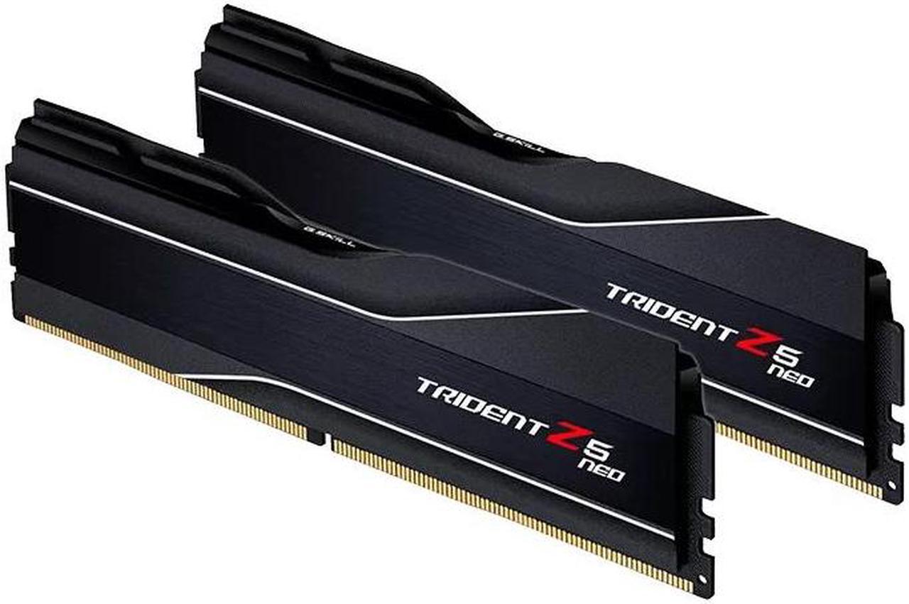 Alt view image 5 of 6 - 32GB G.Skill DDR5 Trident Z5 NEO 6000MHz CL30 1.35V Dual Channel Kit 2x 16GB Black