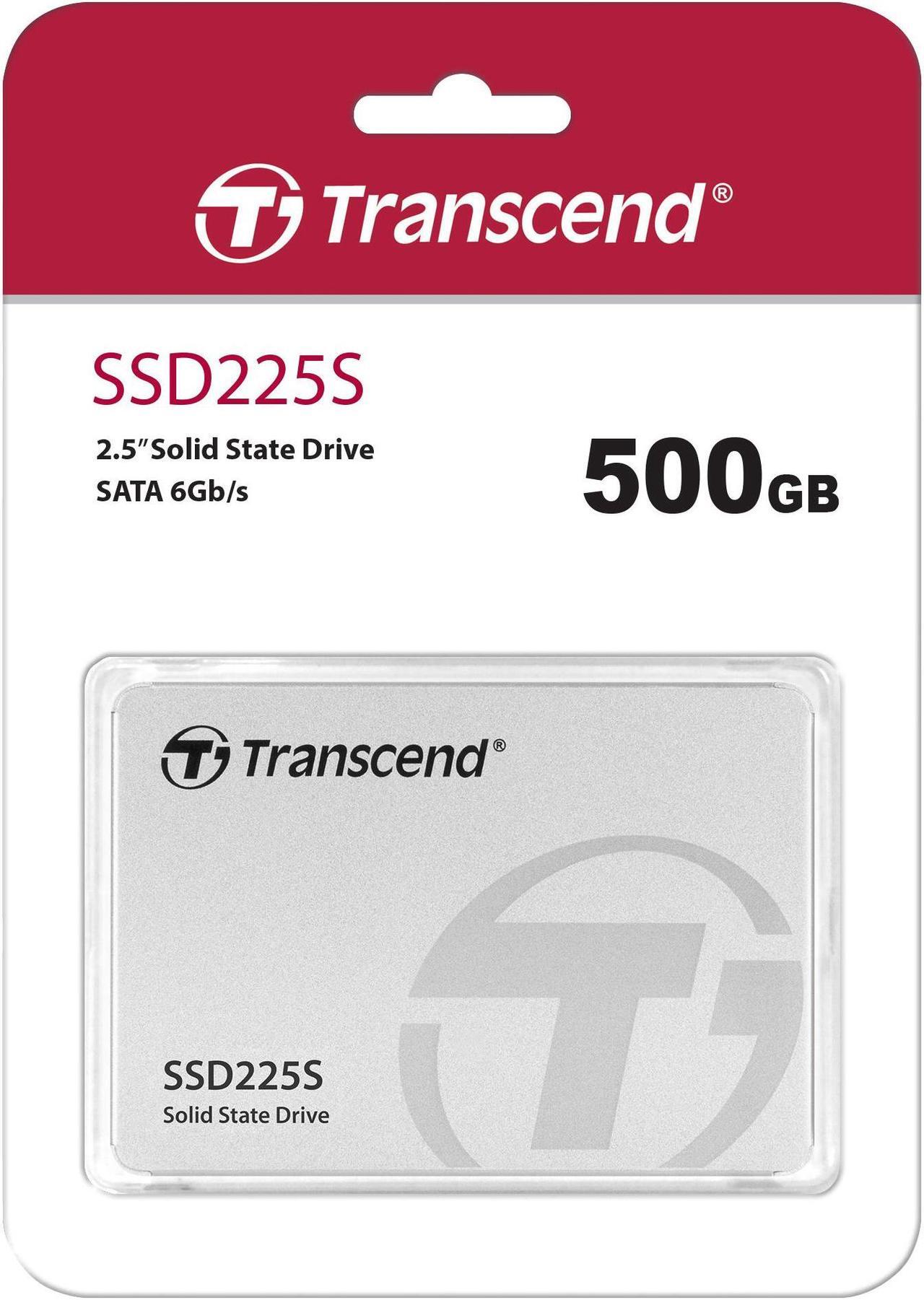 Alt view image 4 of 5 - 500GB Transcend SSD225S SATA 6Gb/s 2.5-inch SSD Solid State Disk
