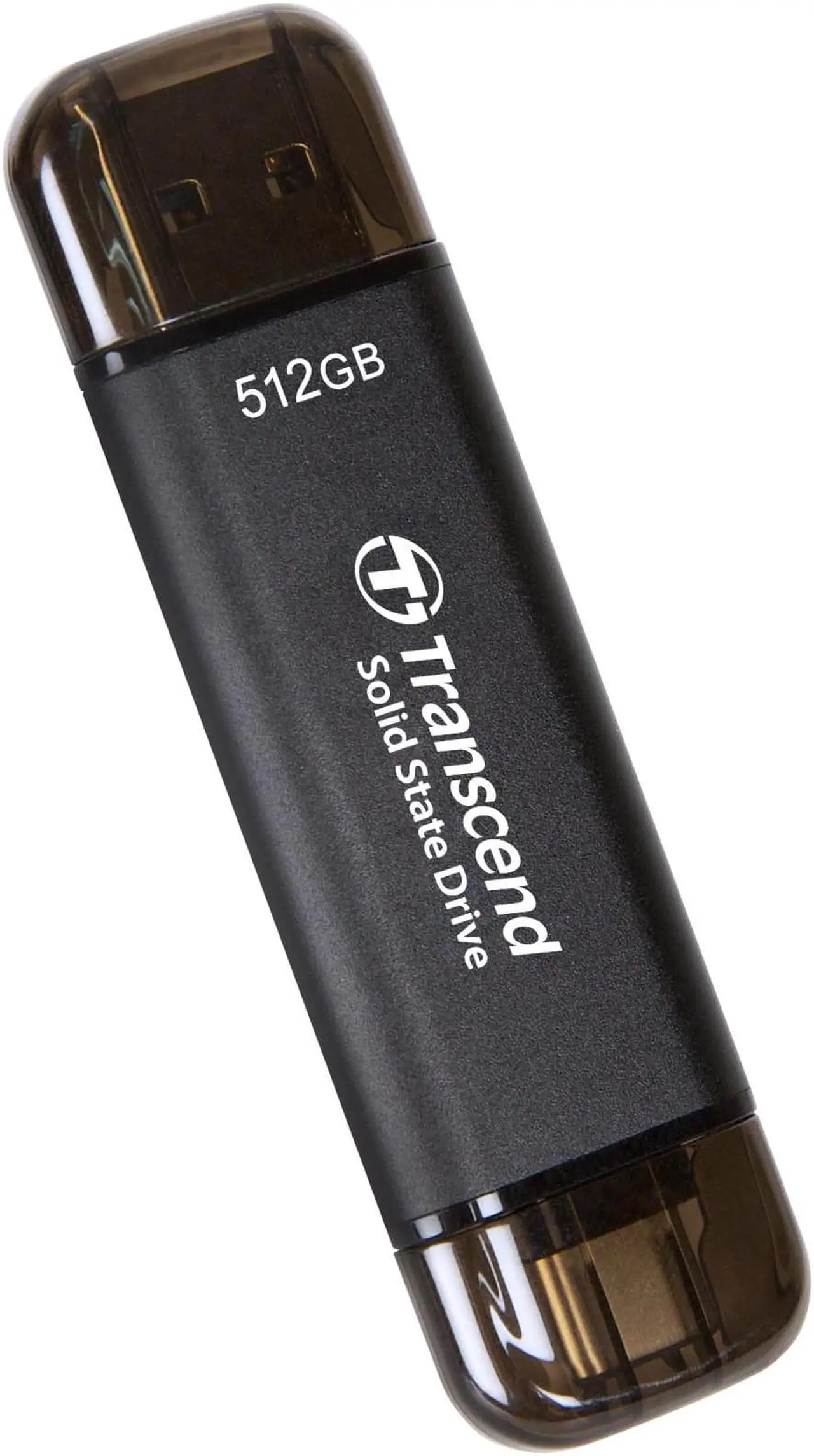 Alt view image 3 of 5 - 512GB Transcend ESD310C Dual USB Portable SSD (USB Type-A and Type-C)