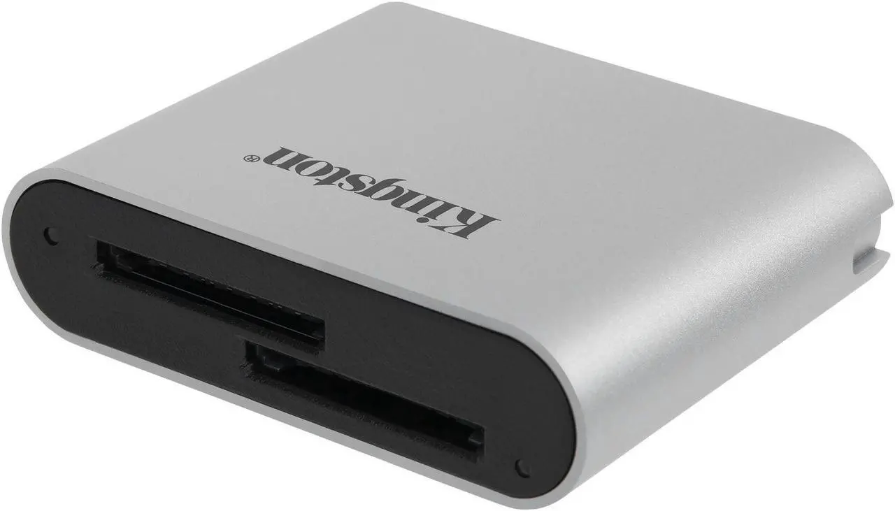 Alt view image 15 of 16 - Kingston USB3.2 Gen1 Workflow Dual-Slot SDHC/SDXC UHS-II Card Reader WFSSD