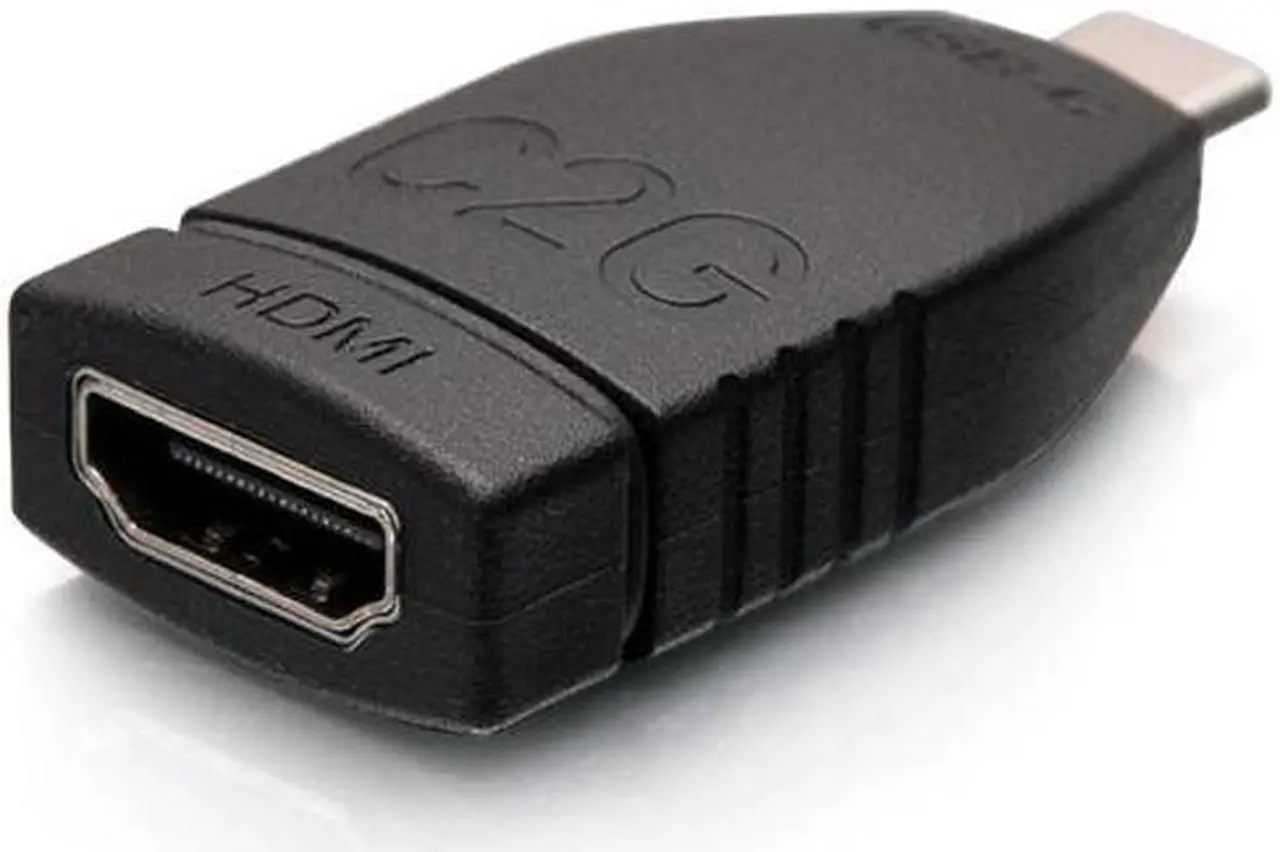 Alt view image 10 of 10 - C2G 4K USB C to HDMI Adapter - 1 x HDMI Female Digital Audio/Video - 1 x Type C Male USB - 3840 x 2160 Supported