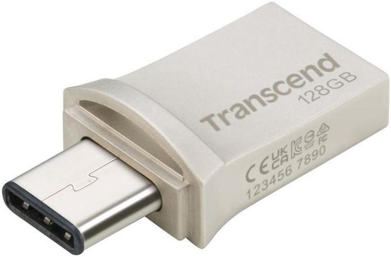 Alt view image 11 of 12 - Transcend USB Memory 128GB USB3.1 Gen1 Type-A / Type-C Both Connectors Compact Type [Free Data Recovery Software] TS128GJF890S