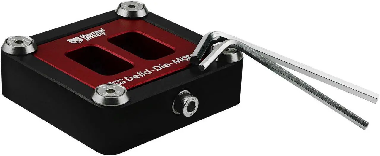 Alt view image 10 of 13 - Thermal Grizzly TG-DDM-R7000-R Ryzen 7000 Delid-Die-Mate CPU Delid Tool for RYZEN 7000 Series