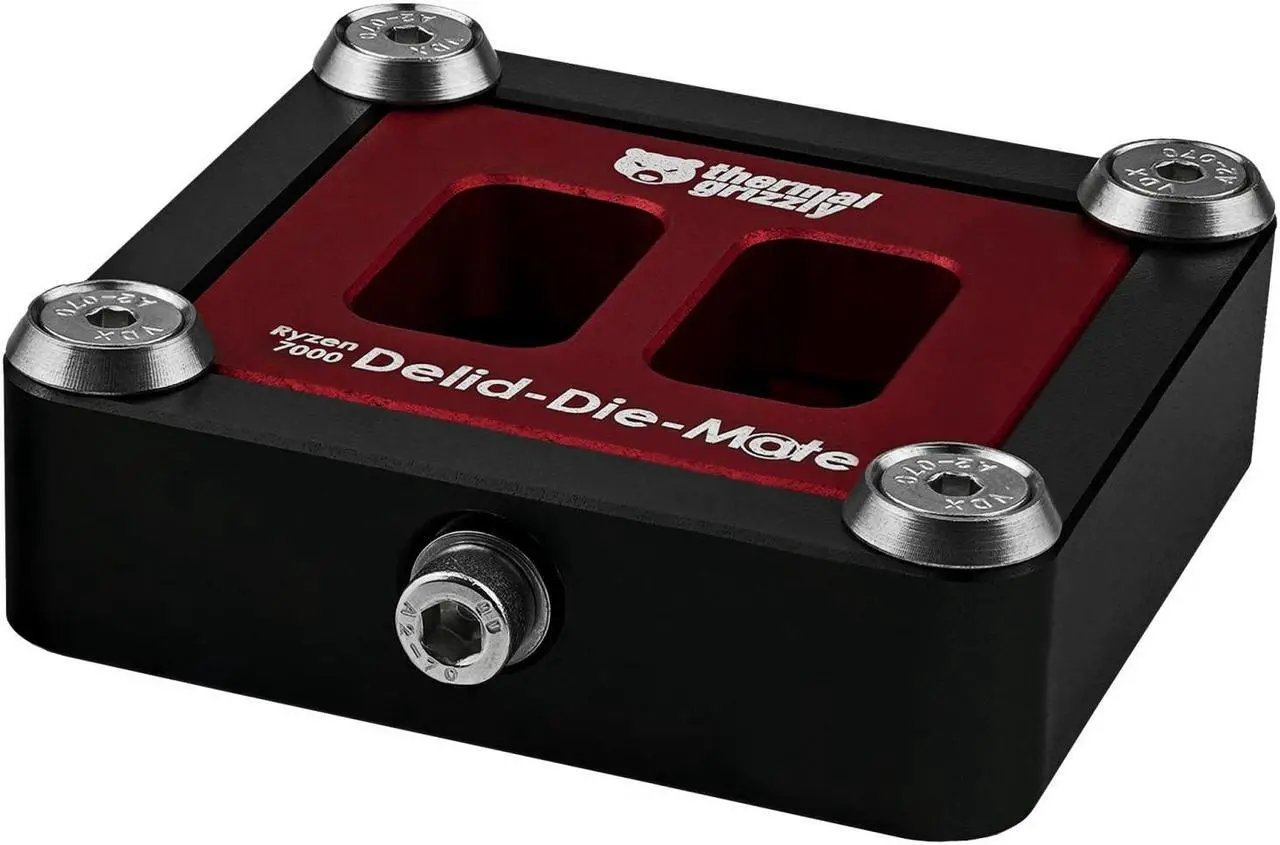Alt view image 11 of 13 - Thermal Grizzly TG-DDM-R7000-R Ryzen 7000 Delid-Die-Mate CPU Delid Tool for RYZEN 7000 Series