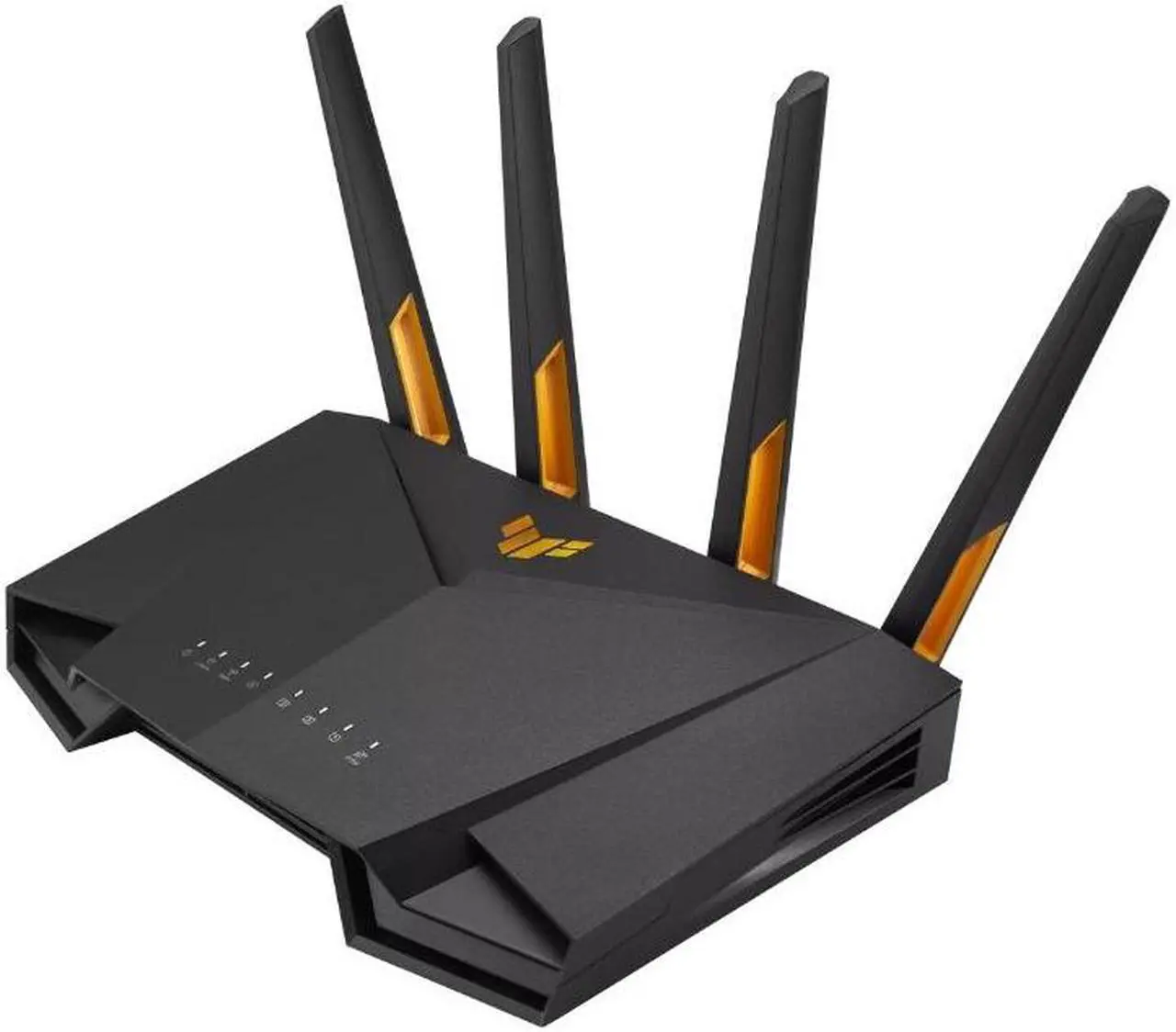 Alt view image 9 of 12 - ASUS TUF Gaming AX4200 wireless router 2,5 Gigabit Ethernet Dual-band (2.4 GHz / 5 GHz) Black, Orange