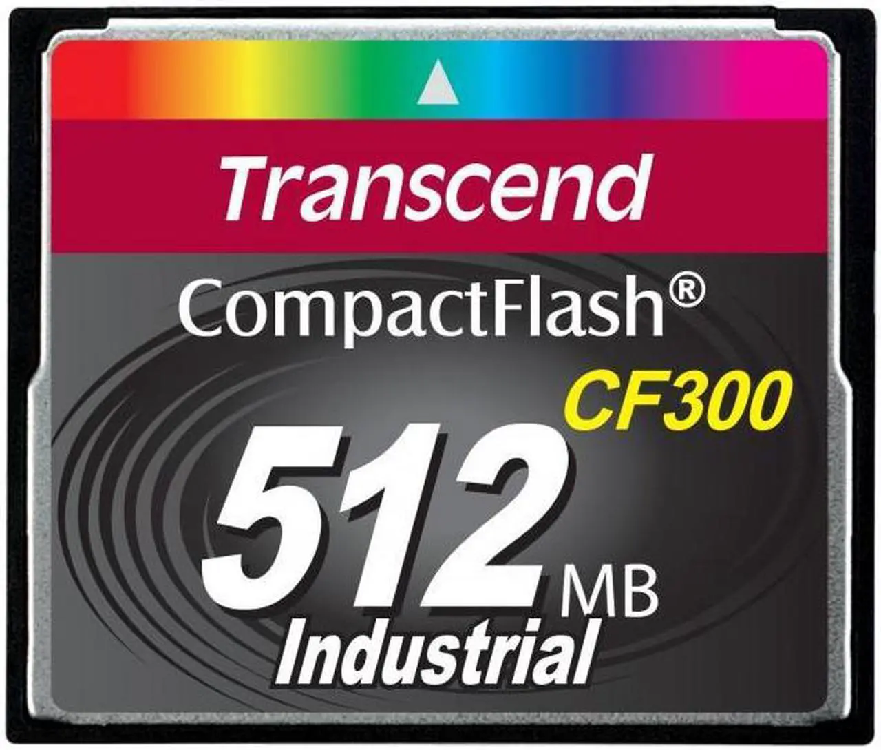 Main image of Transcend CF300 512 MB CompactFlash (CF) Card