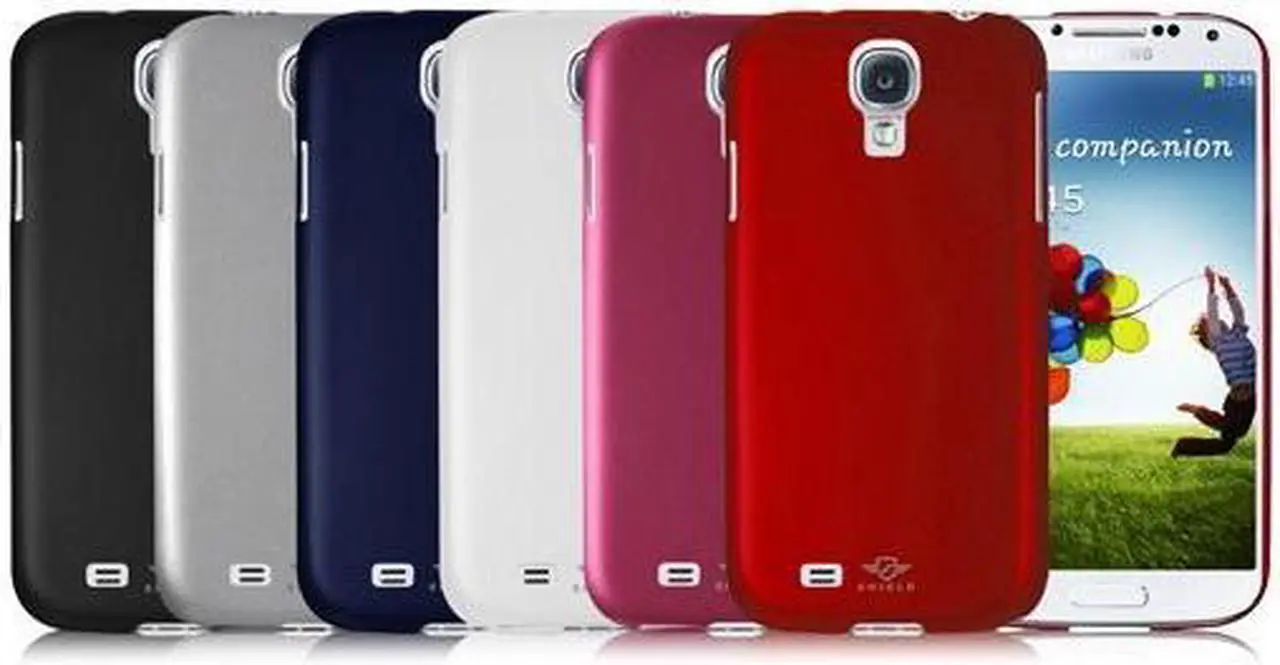 Alt view image 3 of 5 - iShell Classic Black Snap-On Case + High Quality Screen Protector for Samsung Galaxy S4 Model CS-SAM-S4-BK