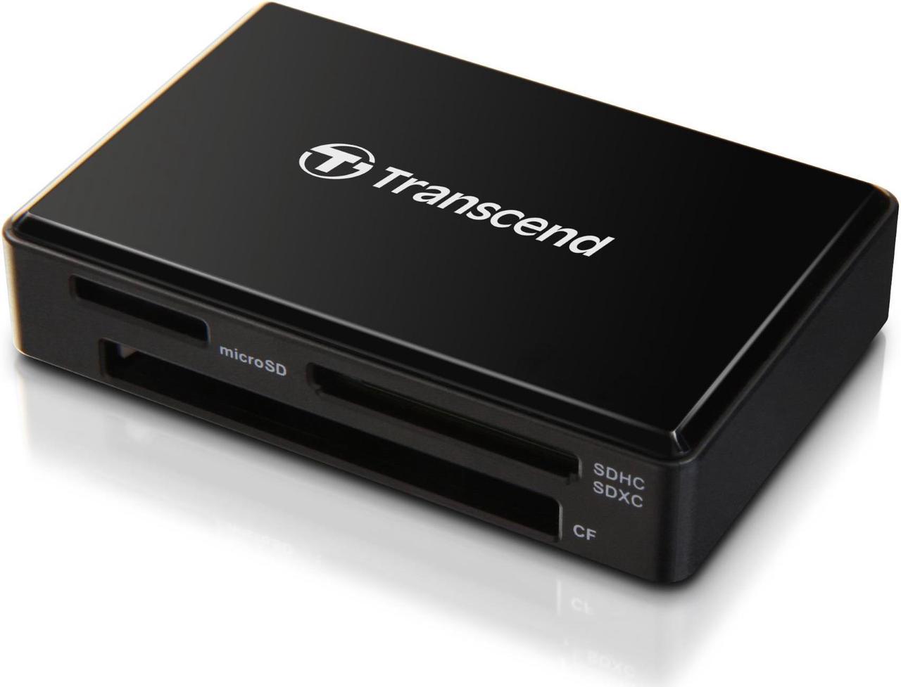 Transcend RDF8 USB3.1 Gen 1 All-In-One Multi Card Reader Black