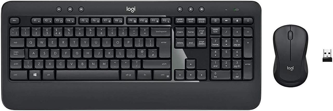 Logitech MK540 Wireless Advanced Mouse and Keyboard Combo - UK Layout