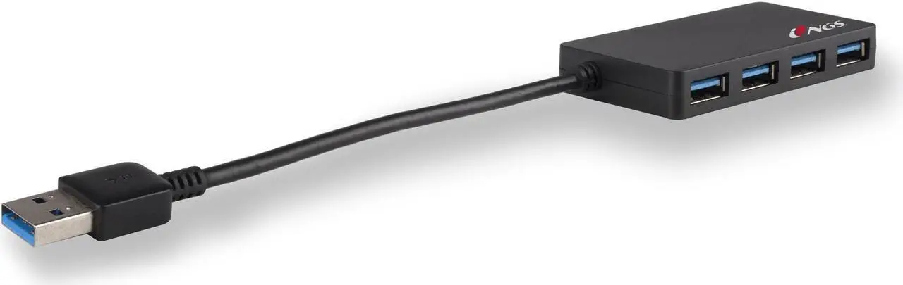 Alt view image 4 of 5 - NGS USB3.0 4 Port Hub - Plug and Play USB Powered