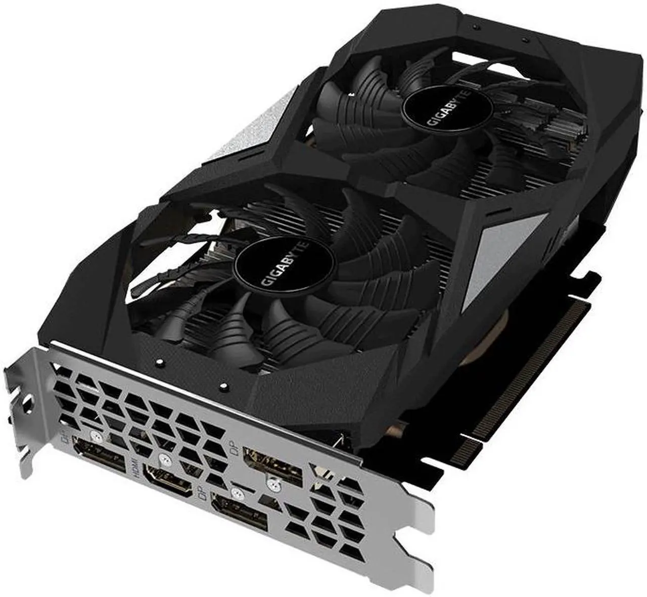Alt view image 2 of 3 - Gigabyte GeForce RTX 2060 OC 90 mm Dual Fan Graphics Card - 6 GB