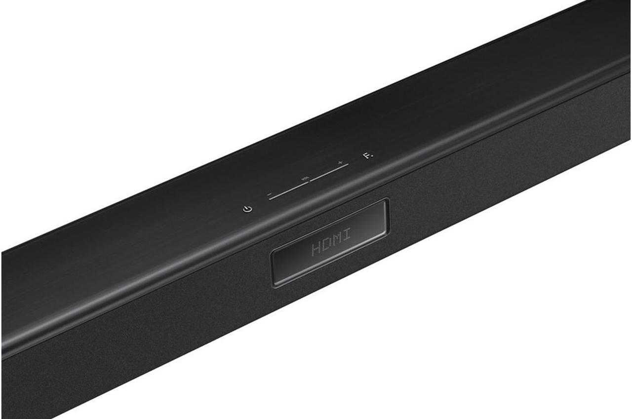 Alt view image 6 of 7 - Samsung HW-HM45C 2.1 Channel 290-Watt Soundbar & Wireless Subwoofer Speaker System w/ Bluetooth and HDMI Cable